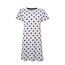 By Louise  By Louise Women's Nightgown Short Sleeve Dotted Grey