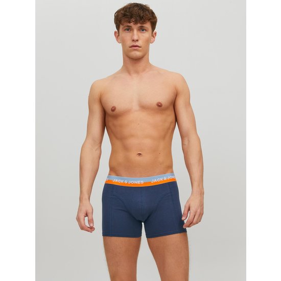 Jack & Jones  Jack & Jones Solid Boxer Shorts Men Trunks JACALEX 3-Pack Orange