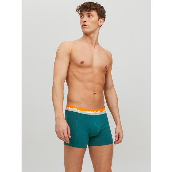 Jack & Jones Jack & Jones Effen Boxershorts Heren Trunks JACALEX  3-Pack Oranje