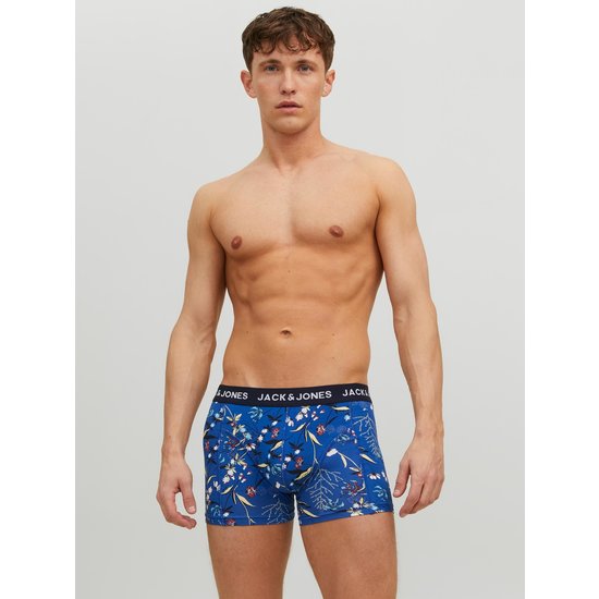 Jack & Jones Jack & Jones Plain Boxer Shorts Men Trunks JACSMALL FLOWERS Print 3-Pack