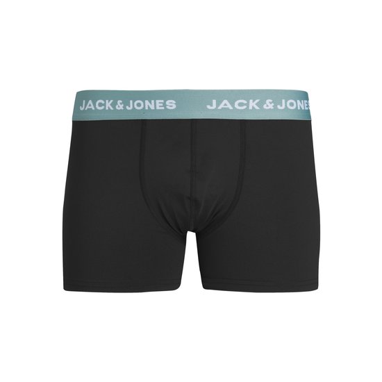 Jack & Jones Jack & Jones Zwarte Boxershorts Heren Microfiber JACGRANT 3-Pack Zwart
