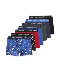Jack & Jones Effen Boxershorts Heren Trunks JACSMALL FLOWERS Print 7-Pack