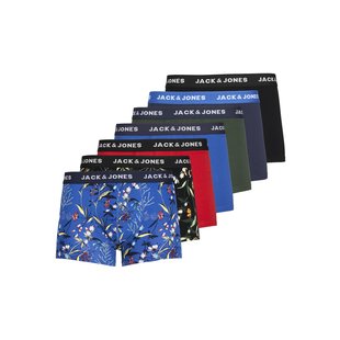 Jack & Jones Effen Boxershorts Heren Trunks JACSMALL FLOWERS Print 7-Pack