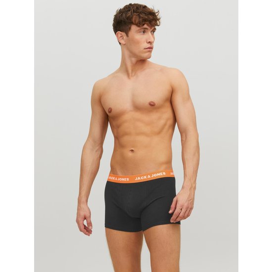 Jack & Jones Jack & Jones Boxer Shorts Men JACVITO Solid Black 7-Pack