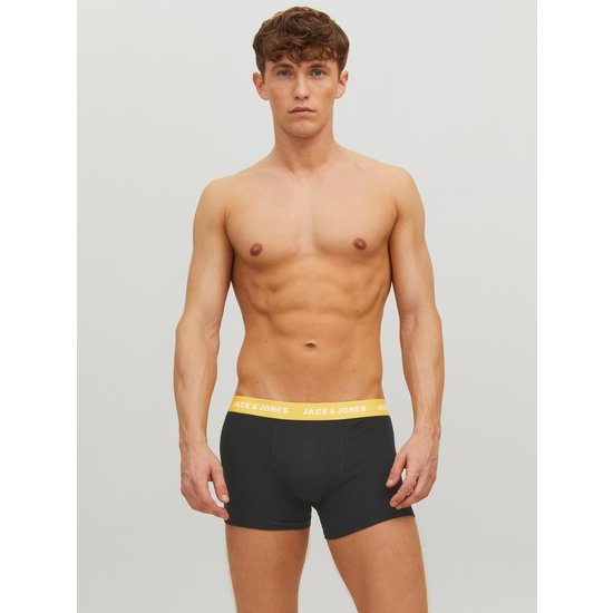 Jack & Jones Jack & Jones Boxer Shorts Men JACVITO Solid Black 7-Pack