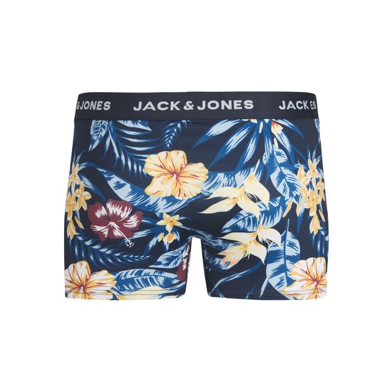 Jack & Jones Jack & Jones Boxershorts Heren Microfiber JACFIESTA Print Sportondergoed  3-Pack