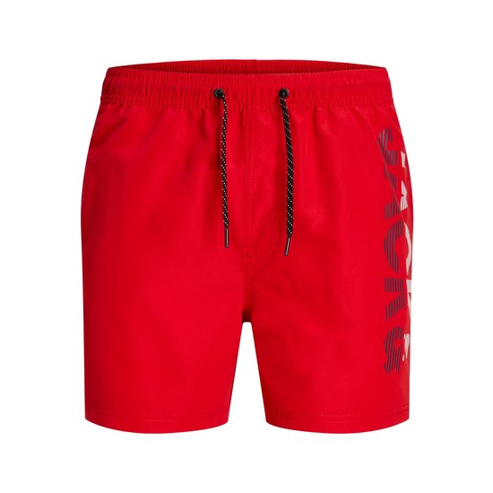 Jack & Jones Junior Jack & Jones Junior Swim Shorts Boys SPICELOGO Red