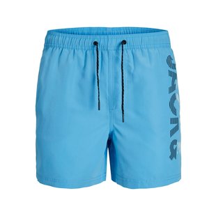 Jack & Jones Junior Swim Shorts Boys SPICELOGO Ethereal Blue