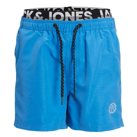 Jack & Jones Jack & Jones Plus Size Zwemshorts Heren JPSTFIJI Dubbele Waistband Blauw
