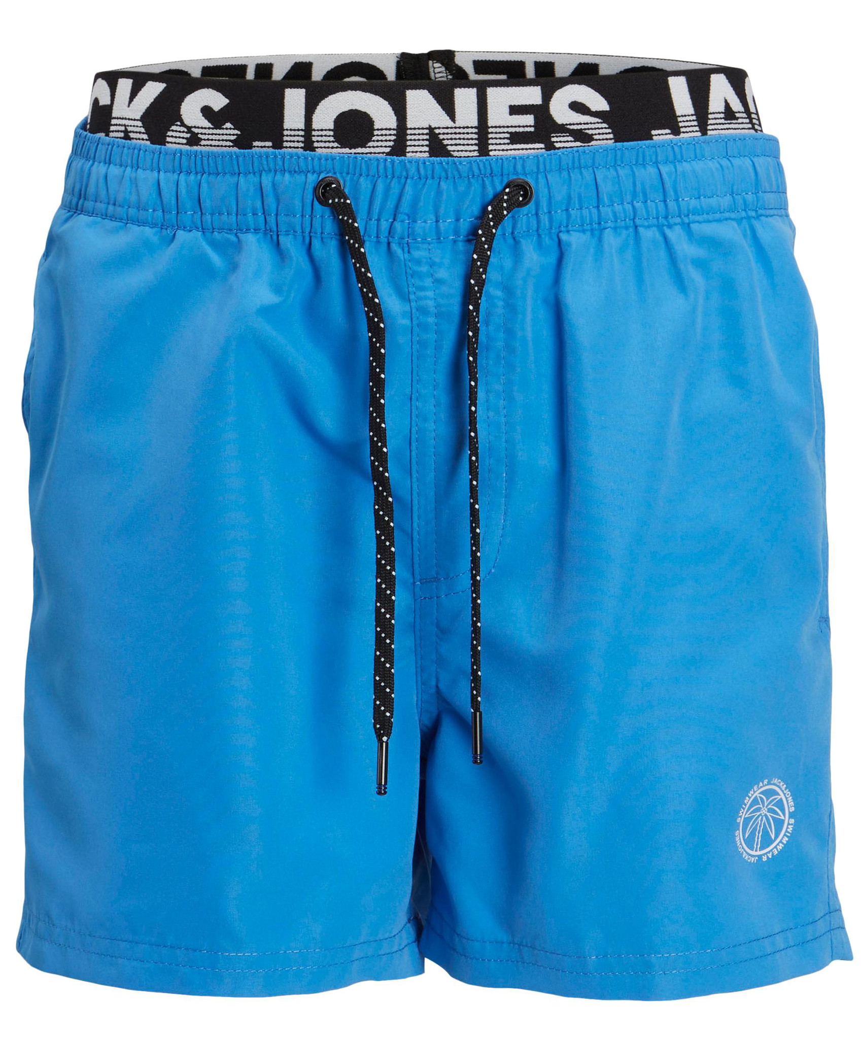 Jack Jones Jack Jones Plus Size Zwemshorts Heren JPSTFIJI Dubbele Waistband Blauw
