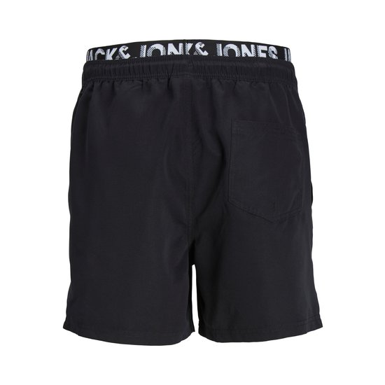 Jack & Jones Jack & Jones Plus Size Swim Shorts Men JPSTFIJI Double Waistband Black