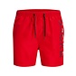 Jack & Jones Jack & Jones Plus Size Swim Shorts Men SPLICELOGO Red