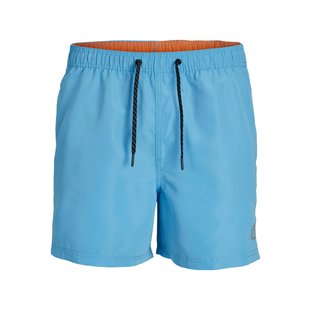 Jack & Jones Plus Size Swim Shorts Men JPSTFIJI Solid Light Blue