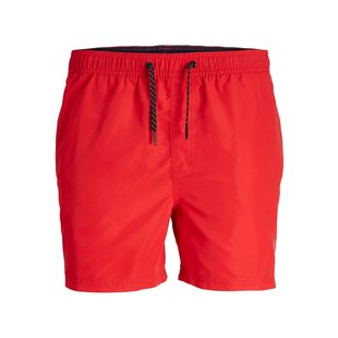 Jack & Jones Plus Size Zwemshort Heren JPSTFIJI Effen Rood