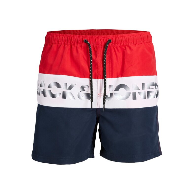 Jack & Jones Jack & Jones Plus Size Zwemshorts COLORBLOCK Chinese Red
