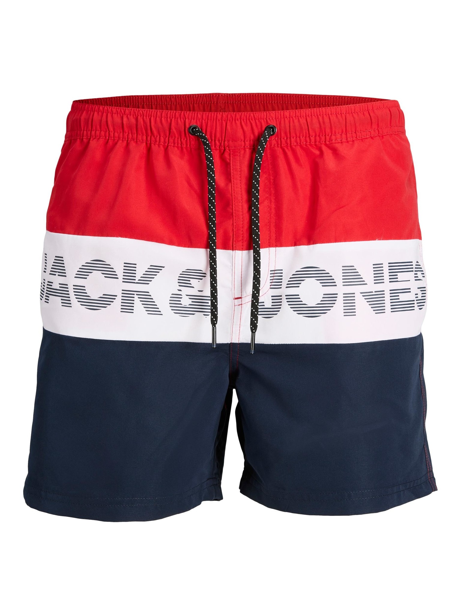 Jack Jones Jack Jones Plus Size Zwemshorts COLORBLOCK Chinese Red