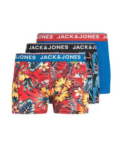 Jack & Jones Junior Boxer Shorts Boys JACAZORES Print 3-Pack