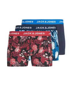 Jack & Jones Junior Boxershorts Jongens  JACJOEL FLORAL Print 3-Pack