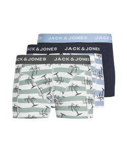 Jack & Jones Junior Boxer Shorts Boys JACPALM Print 3-Pack