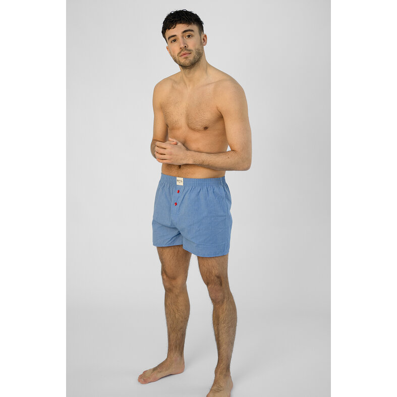 Phil & Co Phil & Co 6-Pack Geweven Wijde Boxershorts Heren  Multipack 6-Pack