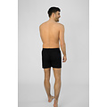 Phil & Co Phil & Co Wide Boxer Shorts Men Geweven Katoen Solid Black 3-Pack