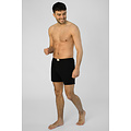 Phil & Co Phil & Co Wide Boxer Shorts Jersey Stretch Solid Black 6-Pack