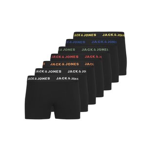 Jack & Jones Junior Boxershorts Jongens JACBASIC 7-Pack Zwart