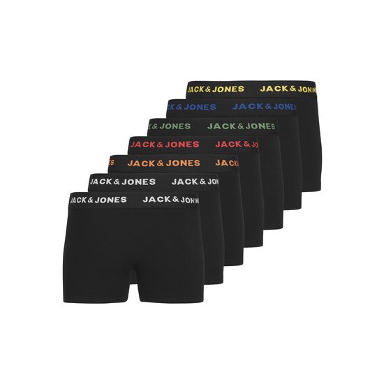 Jack & Jones Junior Jack & Jones Junior Boxer Shorts Boys JACBASIC 7-Pack Black