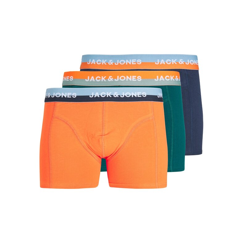 Jack & Jones Junior Jack & Jones Junior Boxershorts Jongens JACALEX 3-Pack Oranje