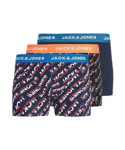 Jack & Jones Junior Boxershorts Jongens JACLOGO 3-Pack