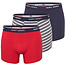 Happy Shorts Happy Shorts 3-Pack Boxershorts Heren Maritim Gestreept