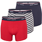 Happy Shorts Happy Shorts 3-Pack Boxer Shorts Men Maritim Striped
