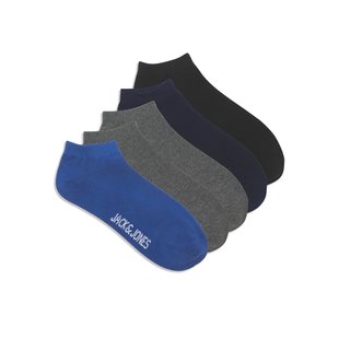 Jack & Jones Junior Boys JACFRED Kids Ankle Socks 5-pack
