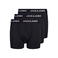 Jack & Jones Junior Jack & Jones Junior Boxershorts Jongens Microfiber JACBASE 3-Pack Zwart