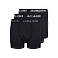 Jack & Jones Junior Jack & Jones Junior Boxer Shorts Boys Microfiber JACBASE 3-Pack Black