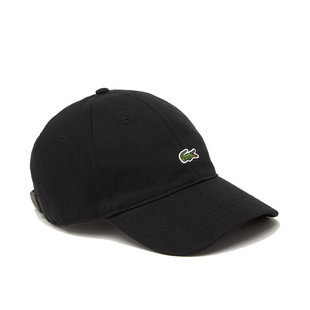 Lacoste Uniseks Dames / Heren Cap Katoen Zwart