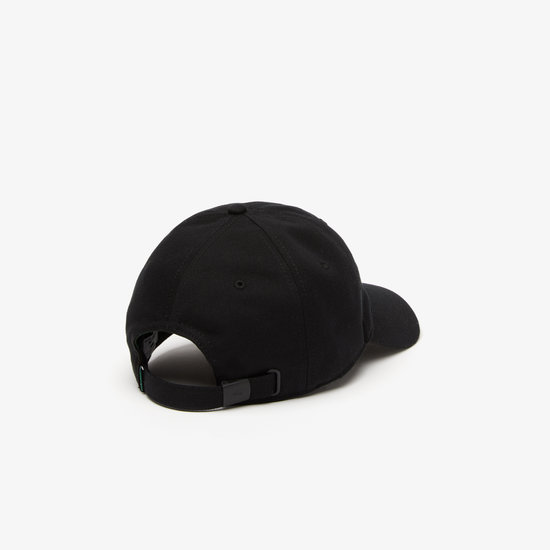 Lacoste Lacoste Unisex Women's / Men's Cap Cotton Black