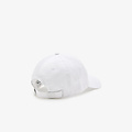 Lacoste Lacoste Uniseks Dames / Heren Cap Katoen Wit