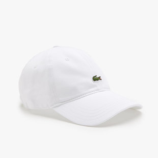 Lacoste Uniseks Dames / Heren Cap Katoen Wit