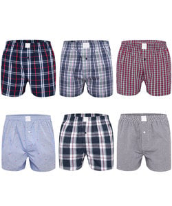 MG-1 Wide Boxer Shorts Men Cotton Multipack 6-Pack