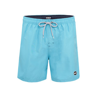 Happy Shorts Swimming Shorts Men Basic Solid Ocean Green