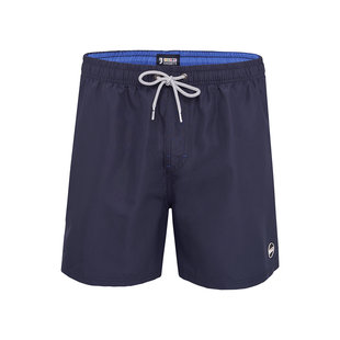 Happy Shorts Zwemshort Heren Basic Effen Navy Blauw