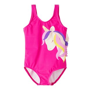 Name It Girls Swimsuit NMFZELLA Pink Unicorn