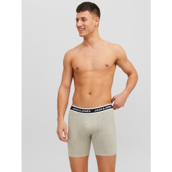 Jack & Jones Jack & Jones Men's Boxer Shorts Long Leg JACBOXER Boxer Briefs 5-Pack