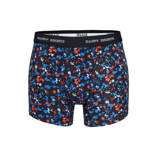 Happy Shorts Happy Shorts 3-Pack Boxer Shorts Men D908 Neon Colour Splashes Print