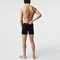 Lacoste Men’s Long Stretch Cotton Boxer Brief 3-Pack Black