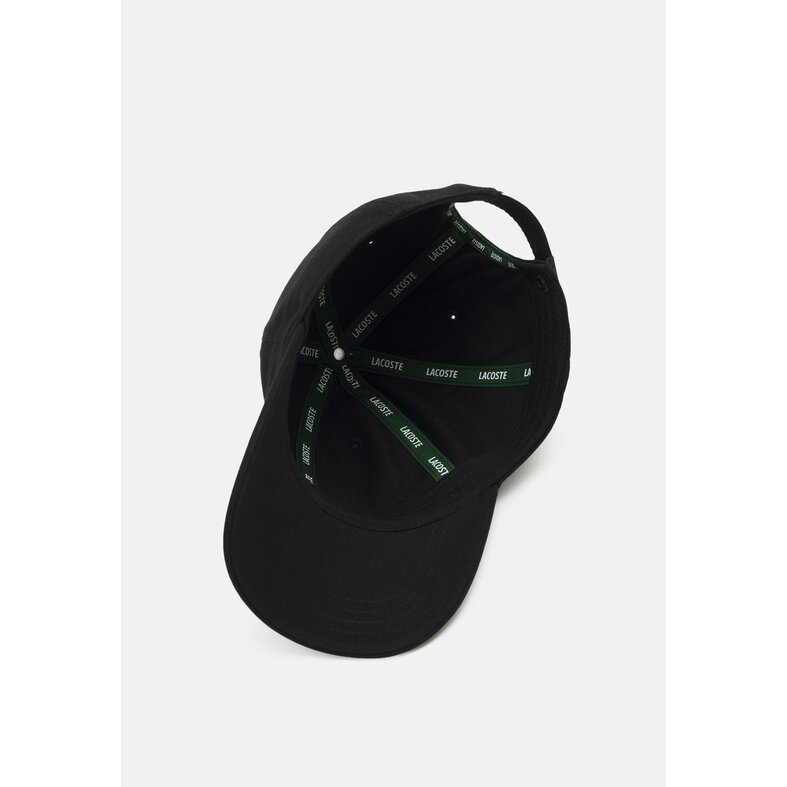 Lacoste Lacoste Uniseks Dames / Heren Cap Katoen Zwart
