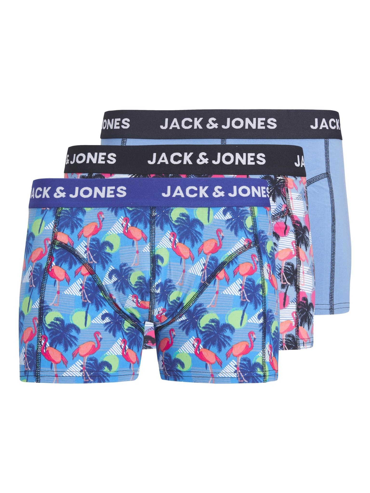 Jack Jones Junior Jack Jones Junior Boxershorts Jongens JACPUEBLO Print 3 Pack