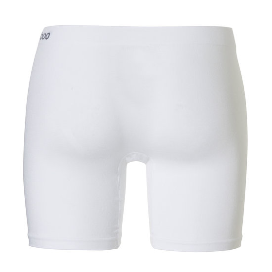 Apollo Apollo Seamless Ladies Long Short Bamboo Underwear White  3-Pack