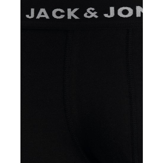 Jack & Jones Junior Jack & Jones Kinder Boxershorts Jongens JACHUEY 5-Pack Zwart